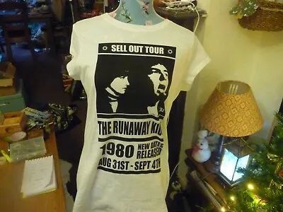 Buy Dorothy Perkins Pretenders The Runaway Kids 1980 Tour T Shirt Size 16  • 15.99£