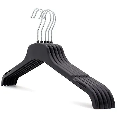 Buy The Hanger Store™ Strong Plastic Coat Clothes Hangers For Tops, Shirts, Dresses • 8.95£