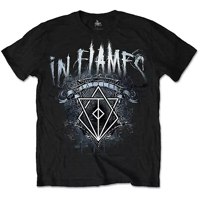 Buy In Flames Battles Crest T-Shirt Gr.XL At The Gates Lamb Of God Amon Amarth • 23.63£