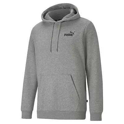 Buy PUMA Essentials Small Logo Long Sleeve Basic Hooded Top Hoodie Sweatshirt - Mens • 19£