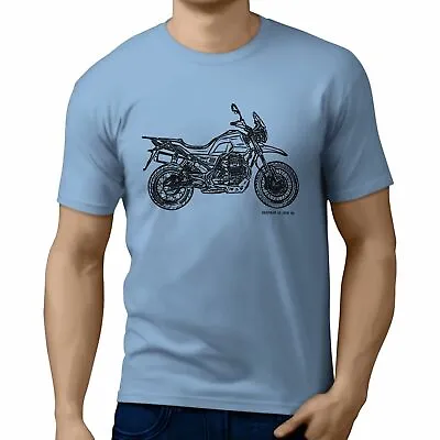 Buy JL Illustration For A Moto Guzzi V85 TT Motorbike Fan T-shirt • 19.99£