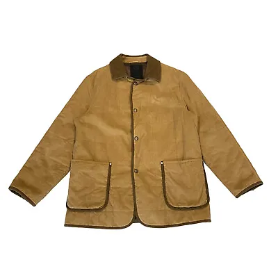Buy Carlo Colucci Corduroy Quilted Jacket | Vintage High End Luxury Designer Beige • 42.34£