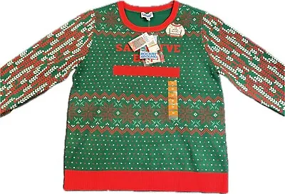Buy Rockin' Around Woman’s Christmas Interactive Sweater (Various Sizes) • 11.57£