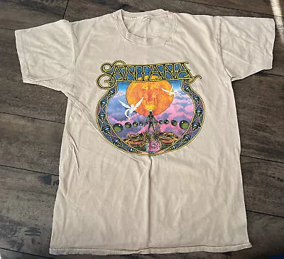 Buy True Authentic Vintage Santana Band Concert T-shirt Inner Secrets 1979 • 173.55£