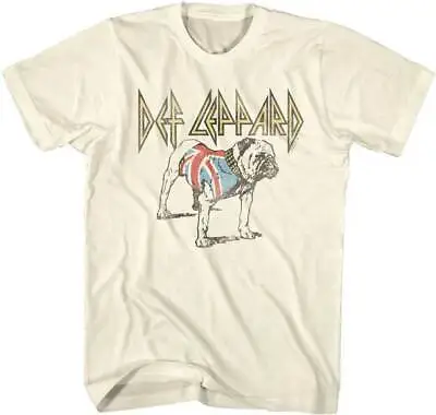 Buy Def Leppard English Bulldog Adult T Shirt Metal Music Merch • 40.37£