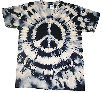 Buy T Shirt Tie Dye, All Sizes,  Acid Wash Peace C.N.D, Hand Crafted In The UK • 16.75£