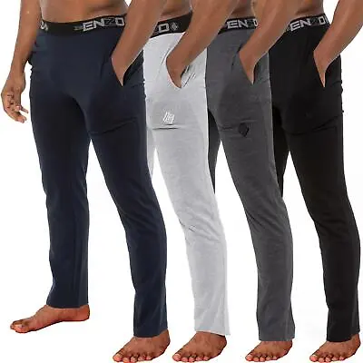 Buy Enzo Mens Pyjama Pants Lounge Bottoms Nightwear Trousers PJs Jersey Loungewear  • 9.29£