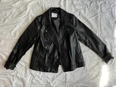 Buy OLD NAVY Faux Leather Jacket Women Small NEVER WORN • 12.06£