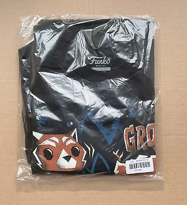 Buy Funko Pop Tees Rocket & Groot Black T-Shirt Size: XL - Sealed • 15£