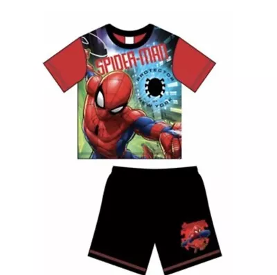 Buy Spiderman Shorts Pyjamas • 8£