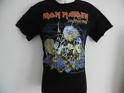 Buy *new* Iron Maiden Rare Live After Death Official T Shirt Black Mens S 38  Chest • 49.99£