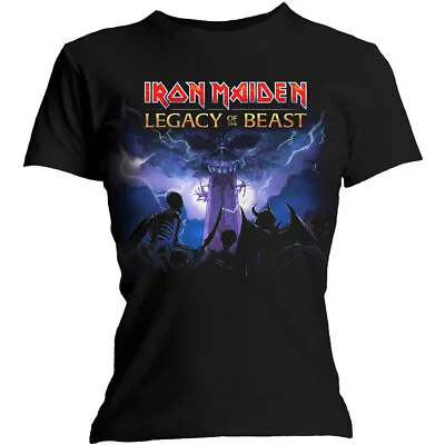 Buy Ladies Iron Maiden Legacy Army Official Tee T-Shirt Womens Girls • 17.13£