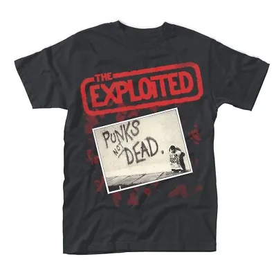 Buy The Exploited 'Punks Not Dead Album' T Shirt - NEW • 16.99£