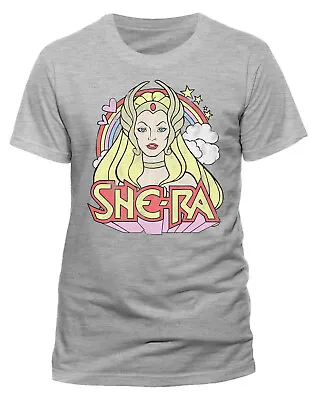 Buy She-RaThe Masters Of The Universe Rainbow Grey T-Shirt • 13.79£