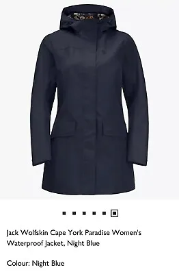 Buy Ladies Jack Wolfskin Cape York Paradise Jacket / Coat, Immaculate, Size L • 0.99£