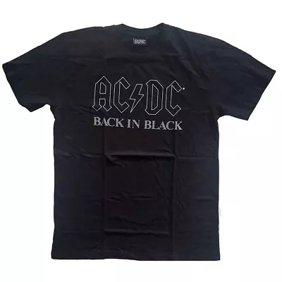 Buy Ac/dc Unisex T-shirt: Back In Black • 21£