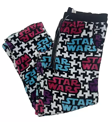 Buy STAR WARS Women’s M Fleece Sleep Pants Pajama Bottoms Sleepwear PJ’s Loungewear • 4.82£