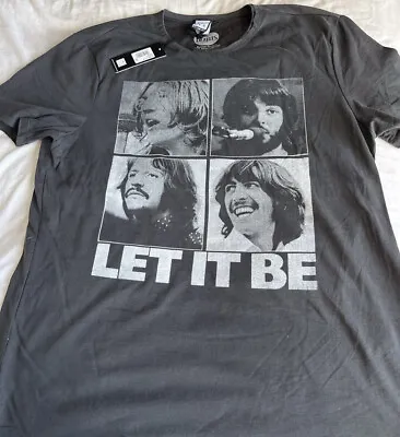 Buy The Beatles- Amplified T Shirt- XL Or 2XL  -Let It Be, Brand New-unisex • 6£