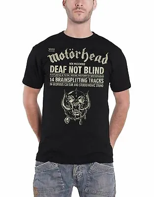 Buy Motorhead Deaf Not Blind Official Tee T-Shirt Mens Unisex • 9.99£