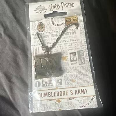 Buy Harry Potter Dumbledore's Army Necklace Limited Edition Pendant Accessory • 3£