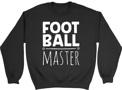 Buy Football Master Kids Childrens Jumper Sweatshirt Boys Girls • 12.99£