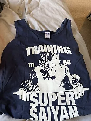 Buy Dragon Ball Z- Super Saiyan Vest Top. Size 2XL. Ideal For Summer • 8.99£