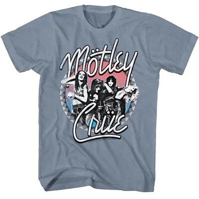 Buy Motley Crue Studded Photo Men's T Shirt Metal Music Merch • 42.84£