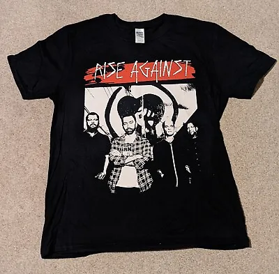 Buy Rise Against Band T Shirt Size L Punk Rock • 14.99£