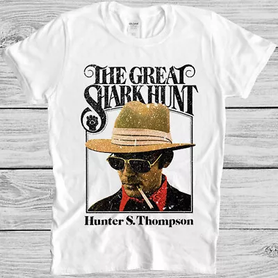 Buy The Great Shark Hunt T Shirt Hunter S Thompson Cult Movie Gift Tee T Shirt M1010 • 6.35£