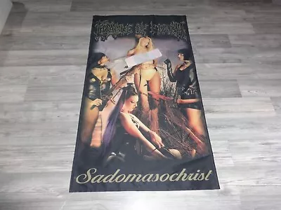 Buy Cradle Of Filth Flag Flagge Poster Black Metal Dimmu Borgir Dark Funeral 66666 • 25.69£