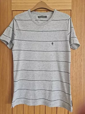 Buy French Connection Slim Fit Tshirt Top Grey Size S Small • 2.50£
