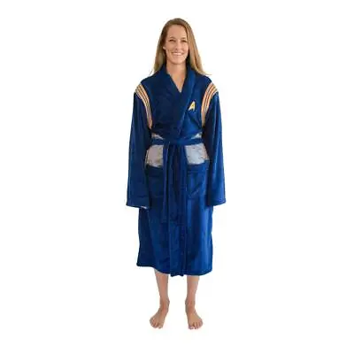 Buy Star Trek: Discovery Bathrobe For Adults One Size Fits Most • 66.37£