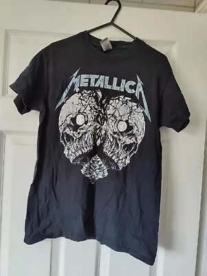 Buy Metallica Small S T-shirt Top Tee Black Band Merch Rock Alt • 4.99£