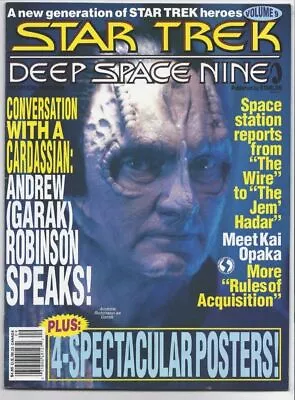 Buy Star Trek Deep Space 9 DS9 COLLECTION Set Of THREE: 1 Magazine And 2 TV Guides • 38£