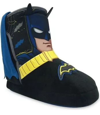 Buy New BATMAN DC COMICS Plush Boot Costume Slippers W/ Cape Size 7/8. Shipped Free  • 14.45£