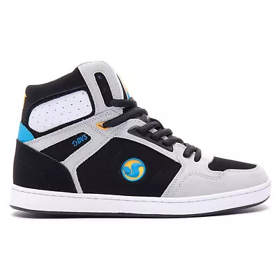 Buy DVS Men's Honcho Gray Black Blue Hi Top Sneaker Shoes Clothing Apparel Skateb • 82.16£