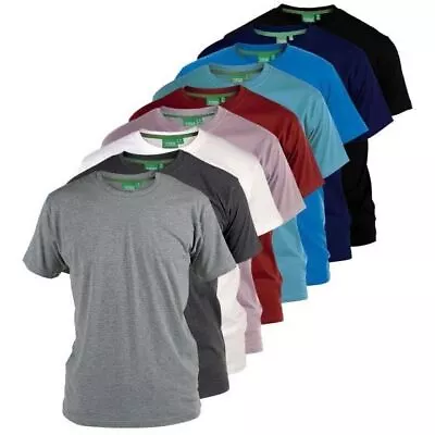 Buy D555 Men's Premium Weight Combed Cotton Tee Flyers In 9 Colours  2XL - 10XL • 14.95£