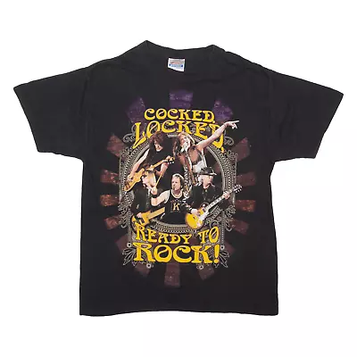 Buy HANES Aerosmith Womens Band T-Shirt Black M • 16.99£