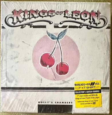 Buy Kings Of Leon - Molly’s Chambers 7” Single T-Shirt  Box Set New Sealed • 44.99£