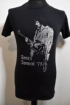 Buy Tony Iommi '75 Gildan T-Shirt Size S Black Sabbath • 8£