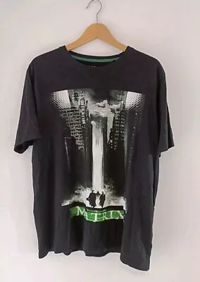 Buy The Matrix Movie T-Shirt Original Poster Art Graphic Mens Size  XL  • 9.99£