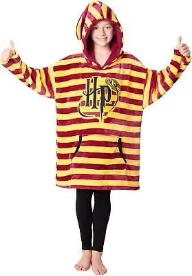 Buy Harry Potter Oversized Hoodie Blanket For Girls Boys, Gifts Kids Red • 33.25£