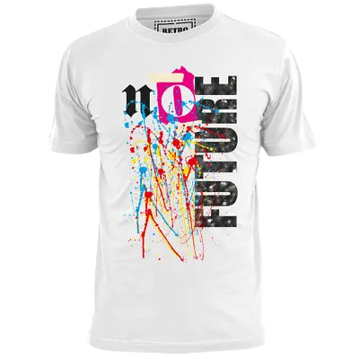 Buy Mens No Future Punk Rock T Shirt Ruts Clash • 10.99£