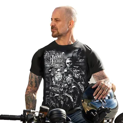 Buy The Outlaw - Biker T-Shirt - Sizes M - XXXL -  Classic Bikes / Choppers • 20.95£