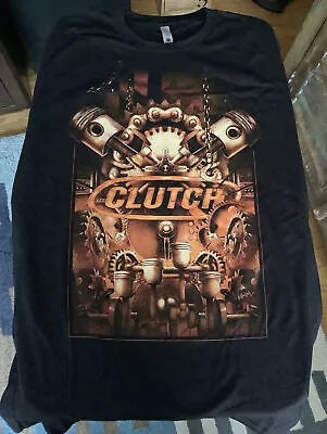 Buy Clutch Doom Saloon Volume IV Large Black Short Sleeve Tee Shirt New • 33.14£
