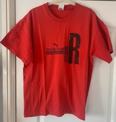 Buy The Rifles T Shirt Rare Repeated Offender Indie Rock Band Merch Tee Size Large • 13.50£