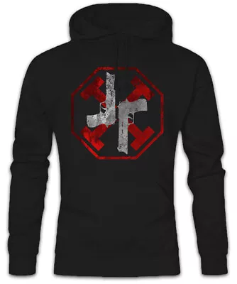 Buy Gun Kata Hoodie Sweatshirt Equilibrium Symbol Sign Logo John Cleric Preston • 40.79£