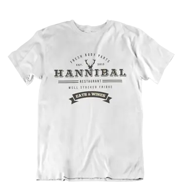 Buy Hannibal Halloween Horror Scary Cheap Film Movie 90S Retro T Shirt • 5.99£