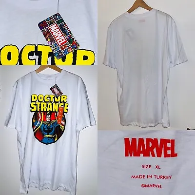 Buy Doctor Strange Marvel Tshirt XL White New White Extra Large Xtra • 10£