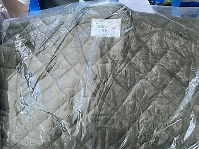 Buy Army Liner Jacket Military Quilted Warm Insulated Padded BRAND NEW UNISSUED • 16.50£